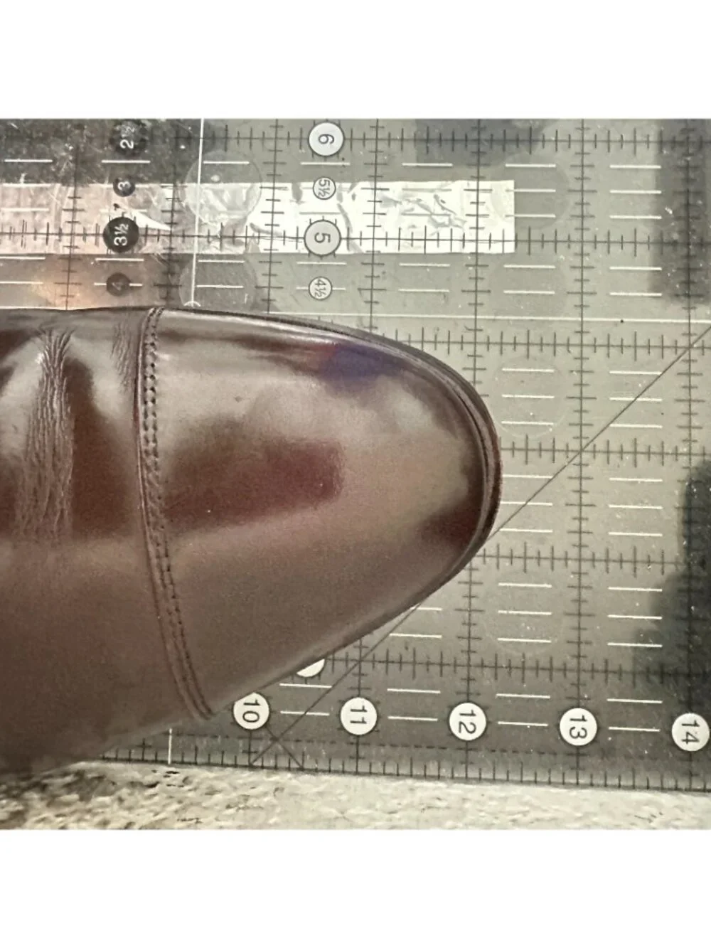 Allen Edmonds Park Avenue Men Size 10B Brown Leather Cap Toe Oxford Dress Shoes